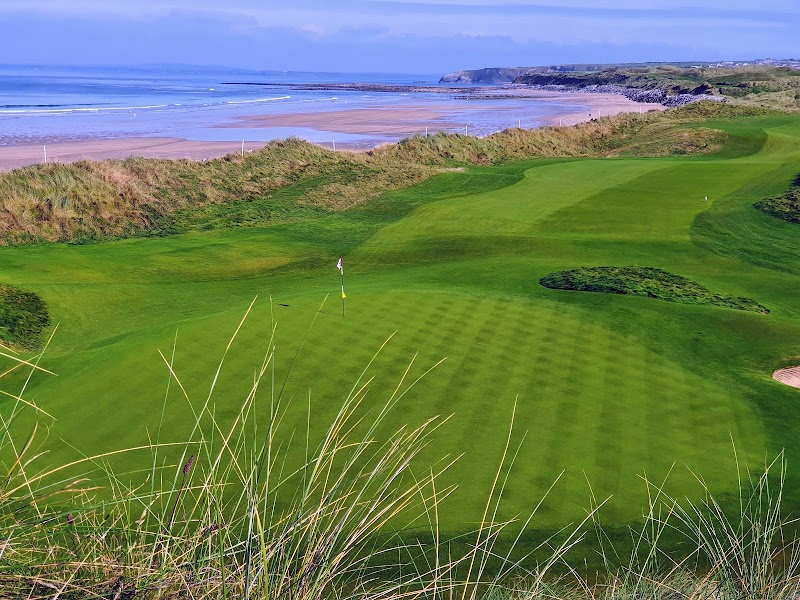 Ballybunion Old Course, towering dunes above the Atlantic in County Kerry, Ireland