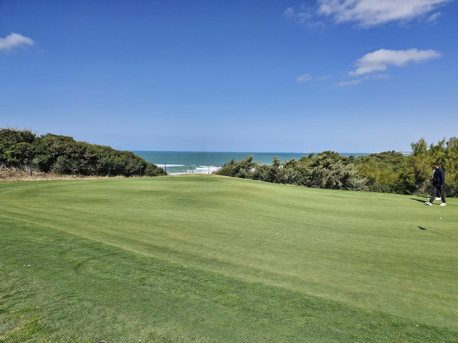 Novo Sancti Petri golf course among umbrella pines near the Atlantic beaches of the Costa de la Luz, Spain