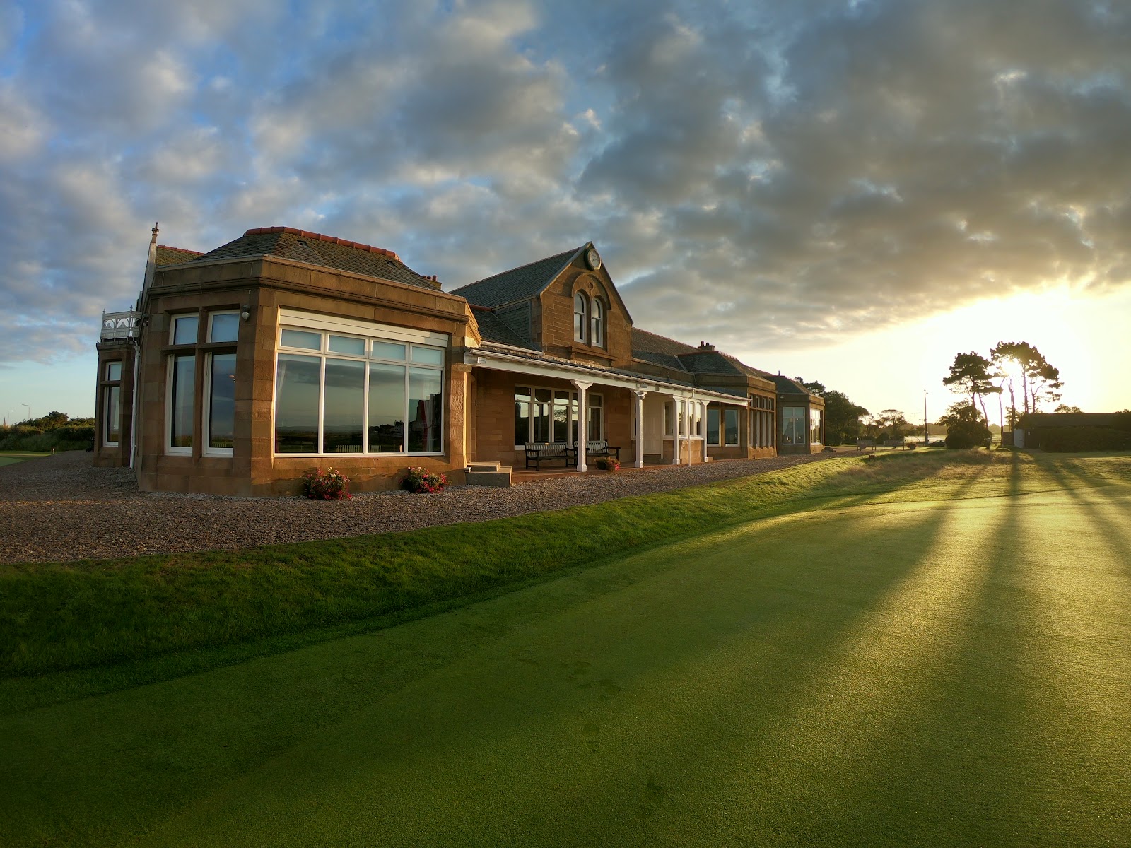 Royal Troon Old Course links on the Ayrshire coast, Scotland
