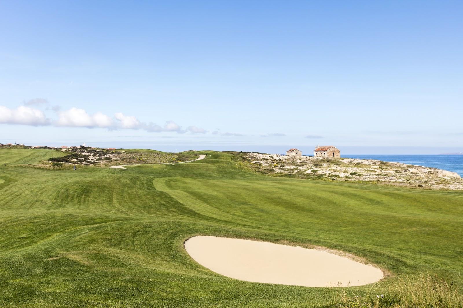 Praia d'El Rey golf course on Portugal's Silver Coast, fairways above the Atlantic near Obidos